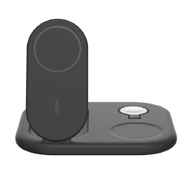 Belkin BoostCharge 3-in-1 Magnetic Foldable Qi2 Wireless Charger + 36W Wall Charger + USB-C Cable... - Image 2