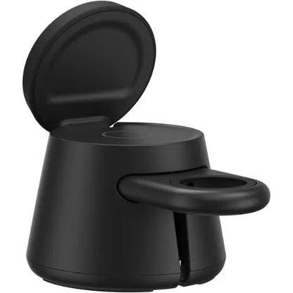 Belkin UltraCharge 3-in-1 Modular Charging Dock w/ Qi2 25W+45W Wall Charger+USB-C Cable(1M) -Blac... - Image 3