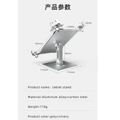 USP Universal Anti-Theft iPad  Tablet Wall Mount - Silver, 360° Rotation, Firts 9.7' to 13',Perfe... - Image 4