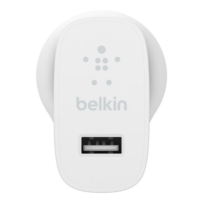 Belkin BoostCharge 12W USB-A Wall Charger - White (WCA002auWH), Portable  Powerful, Lightweight... - Image 4