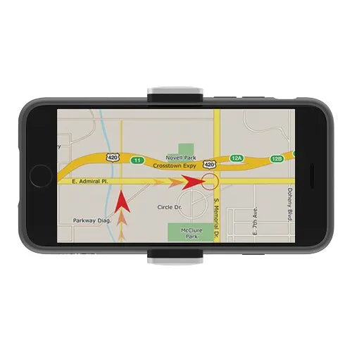 Belkin Car Vent Mount - Silver/Black (F7U017bt), 180 degree rotation, Fits up to (5.5') Screen Si... - Image 3