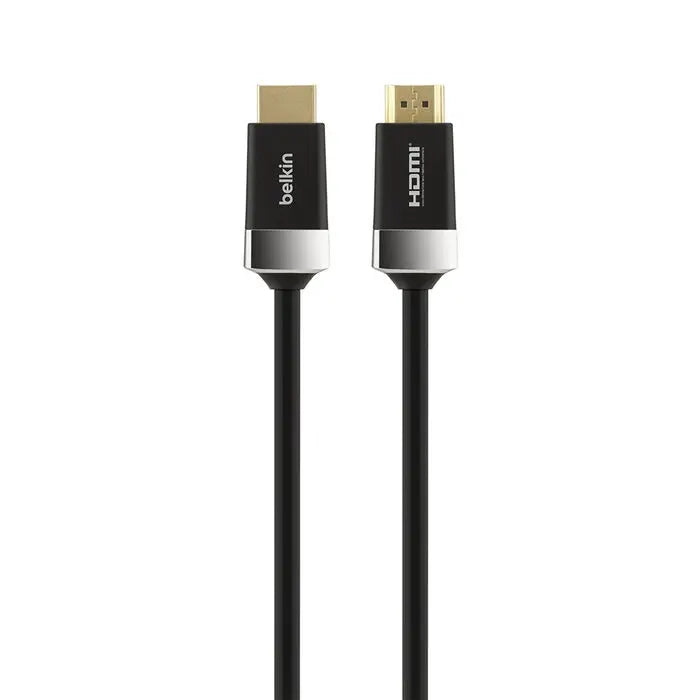 Belkin Advanced Series High Speed 4K HDMI Cable with Ethernet (2M) - Black(AV10050bt2M), Ultra HD...