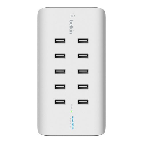 Belkin RockStar™ 10-Port USB Charging Station - White (B2B139au),Intelligent Charging,Desk Mounta... - Image 3