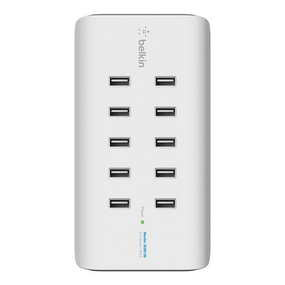 Belkin RockStar™ 10-Port USB Charging Station - White (B2B139au),Intelligent Charging,Desk Mounta... - Image 3