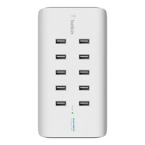 Belkin RockStar™ 10-Port USB-A Charging Station - White (B2B139au), Intelligent Charging,120W, Ov... - Image 3
