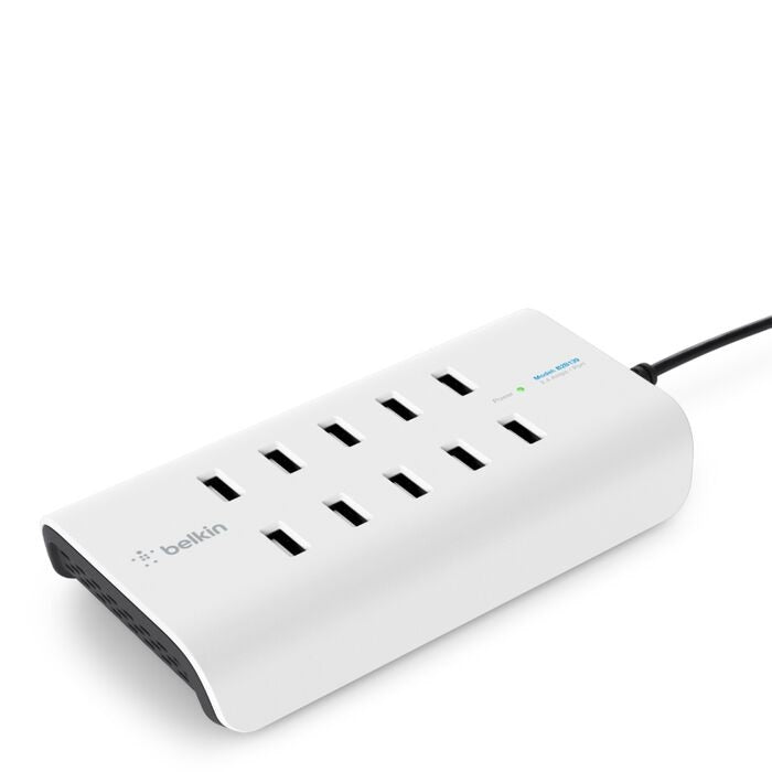 Belkin RockStar™ 10-Port USB Charging Station - White (B2B139au),Intelligent Charging,Desk Mounta... - Image 4