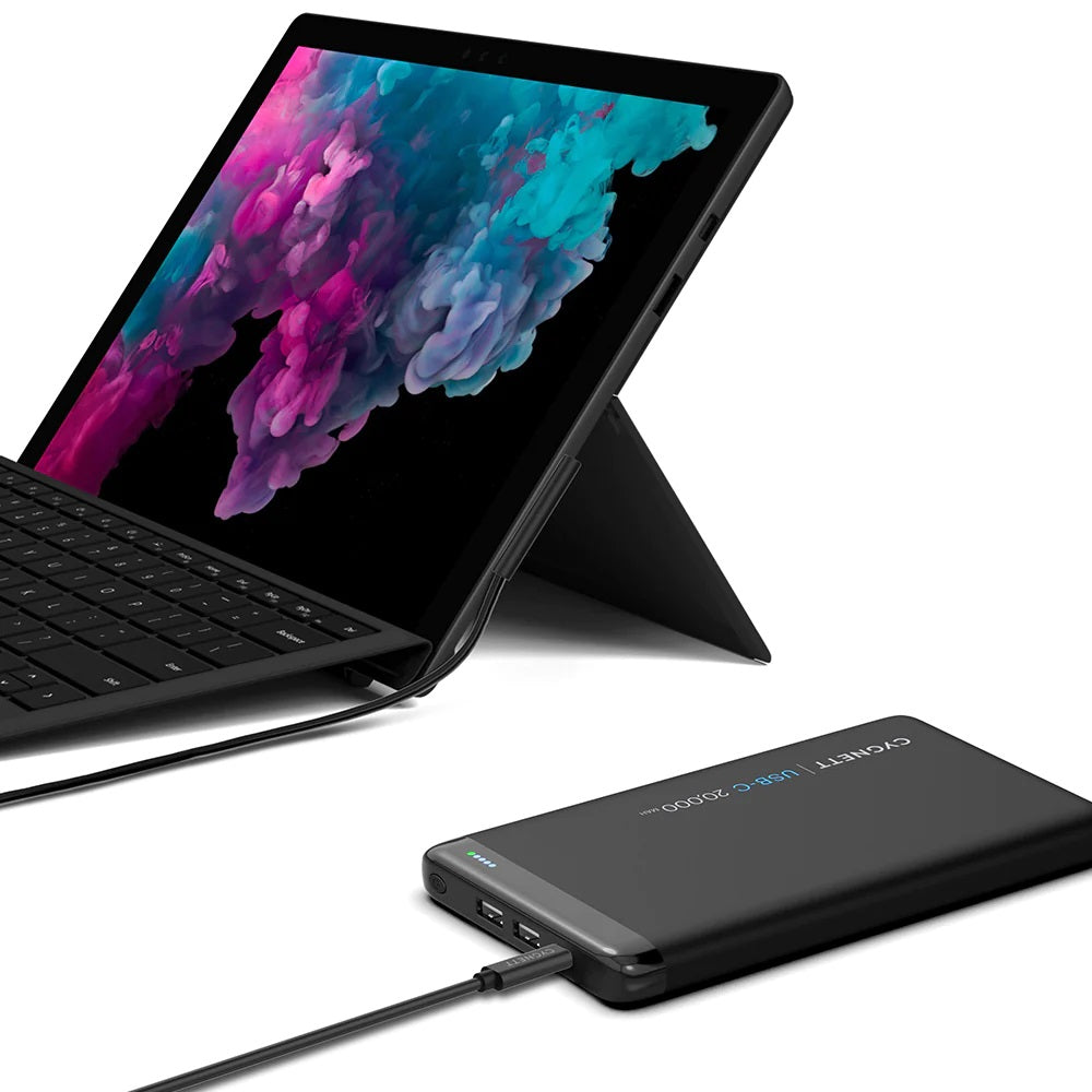 Cygnett Essentials USB-C To Microsoft Surface Laptop Cable (1M) - Black (CY3034USCMS), 45W Fast C... - Image 2