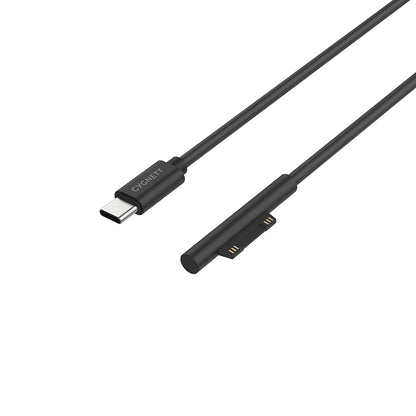 Cygnett Essentials USB-C To Microsoft Surface Laptop Cable (1M) - Black (CY3034USCMS), 45W Fast C... - Image 3