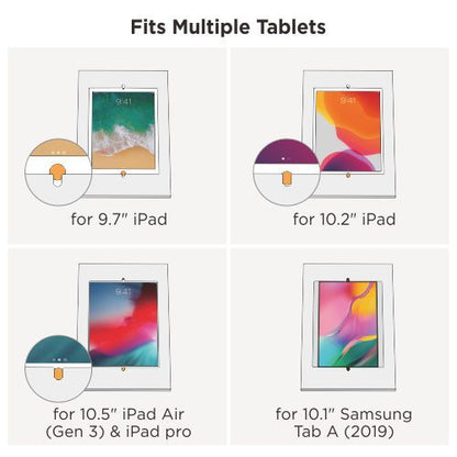 Brateck Anti-theft Countertop Tablet Kiosk Stand 9.7'/10.2' iPad, 10.5' iPad Air/iPad Pro, 10.1'... - Image 4