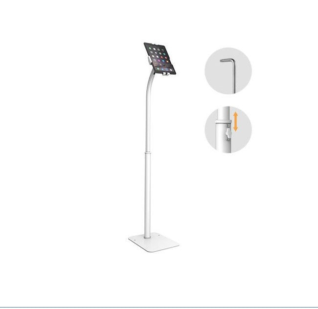 Bratech Height Adjustable Universal Anti-TheftTable Floor Stand compatible with7.9'-11' Tablets-W...