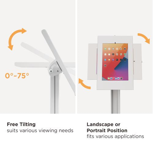 Brateck Anti-Theft Countertop Tablet Holder with Bolt Down Base Fit most  9.7' to 11' tablets - W... - Image 3