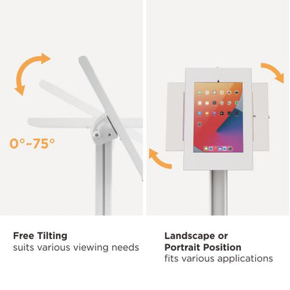 Brateck Anti-Theft Countertop Tablet Holder with Bolt Down Base Fit most  9.7' to 11' tablets - W... - Image 3