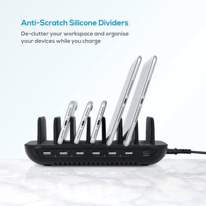 mbeat® Gorilla Power 60W 7 Port USB-C  USB Charging Station 6× USB-A 1× USB-C PD Output Power: To... - Image 4