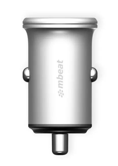 (LS) mbeat® Power Dot Pro Dual port 4.8A Rapid Car Charger - 24W/Metallic Design/Fast Charging Pa... - Image 4
