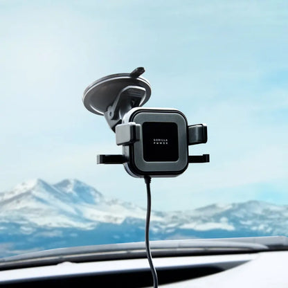 （LS） mbeat® Gorilla Power 10W Wireless Car Charger with 2.4A USB Charging, Air Vent Clip  Windshi... - Image 4