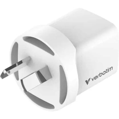 Verbatim 3 Port 65 Watt Portable GaN charger, 2 x USB-C PD 65w, 1x USB-A QC 3.0, GNC-65A Compact... - Image 3