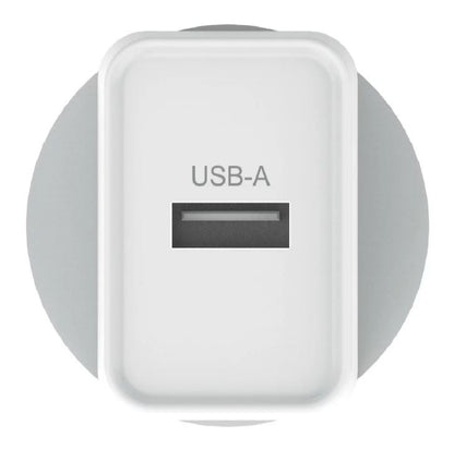 Verbatim USB Charger Single Port 2.4A - White Single Port Wall Charger Rohs, CE, Apple, Android,... - Image 2