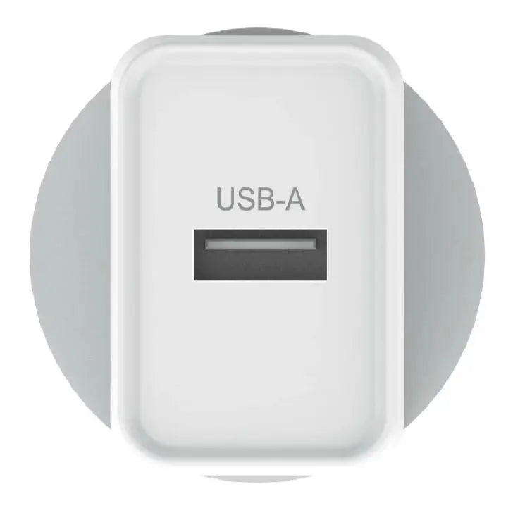 Verbatim USB Charger Single Port 2.4A - White Single Port Wall Charger Rohs, CE, Apple, Android,... - Image 2