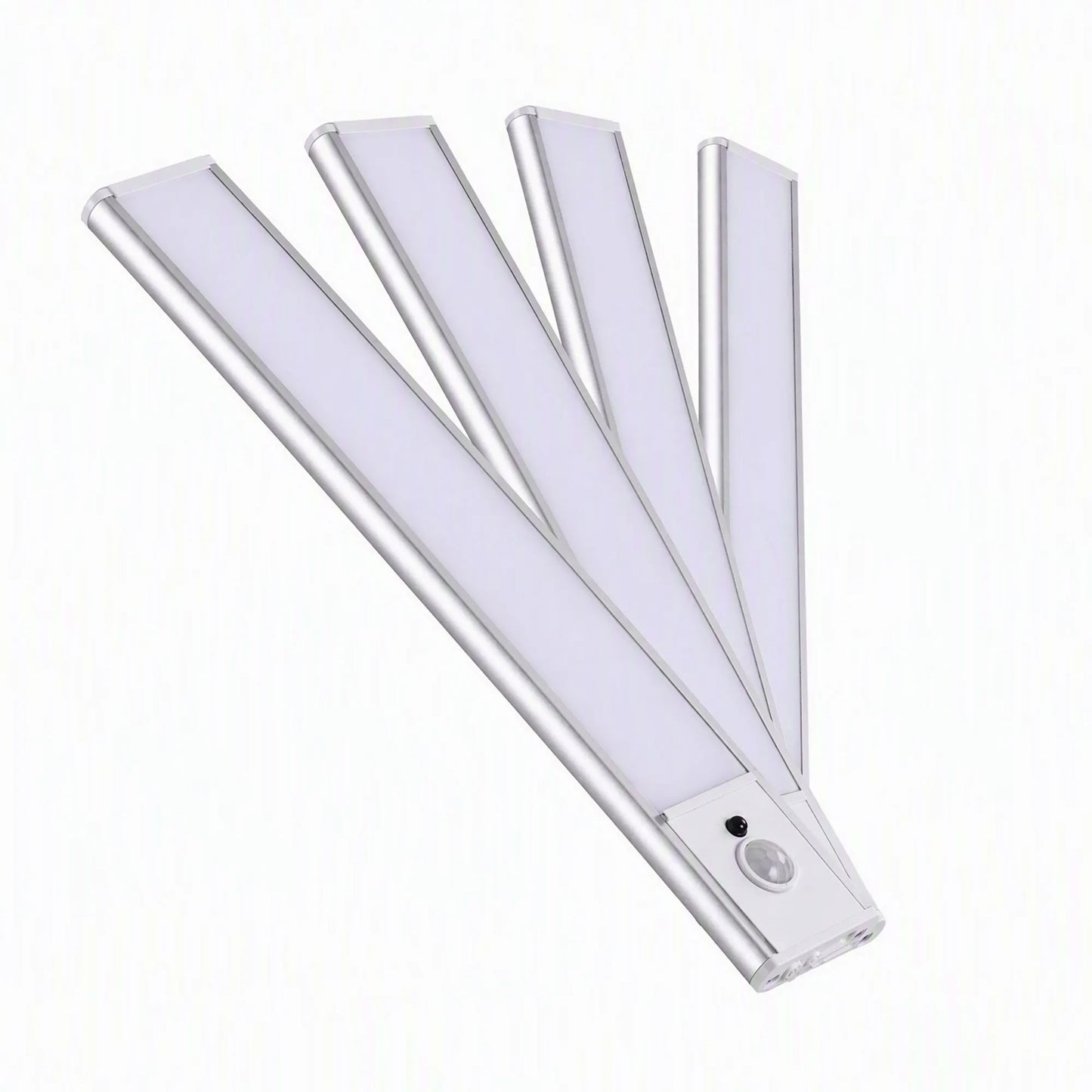Artiss 4-Pack 25cm Motion Sensor Under Cabinet Lights, LED Closet Light with 5 Colors Dimmable - Image 2