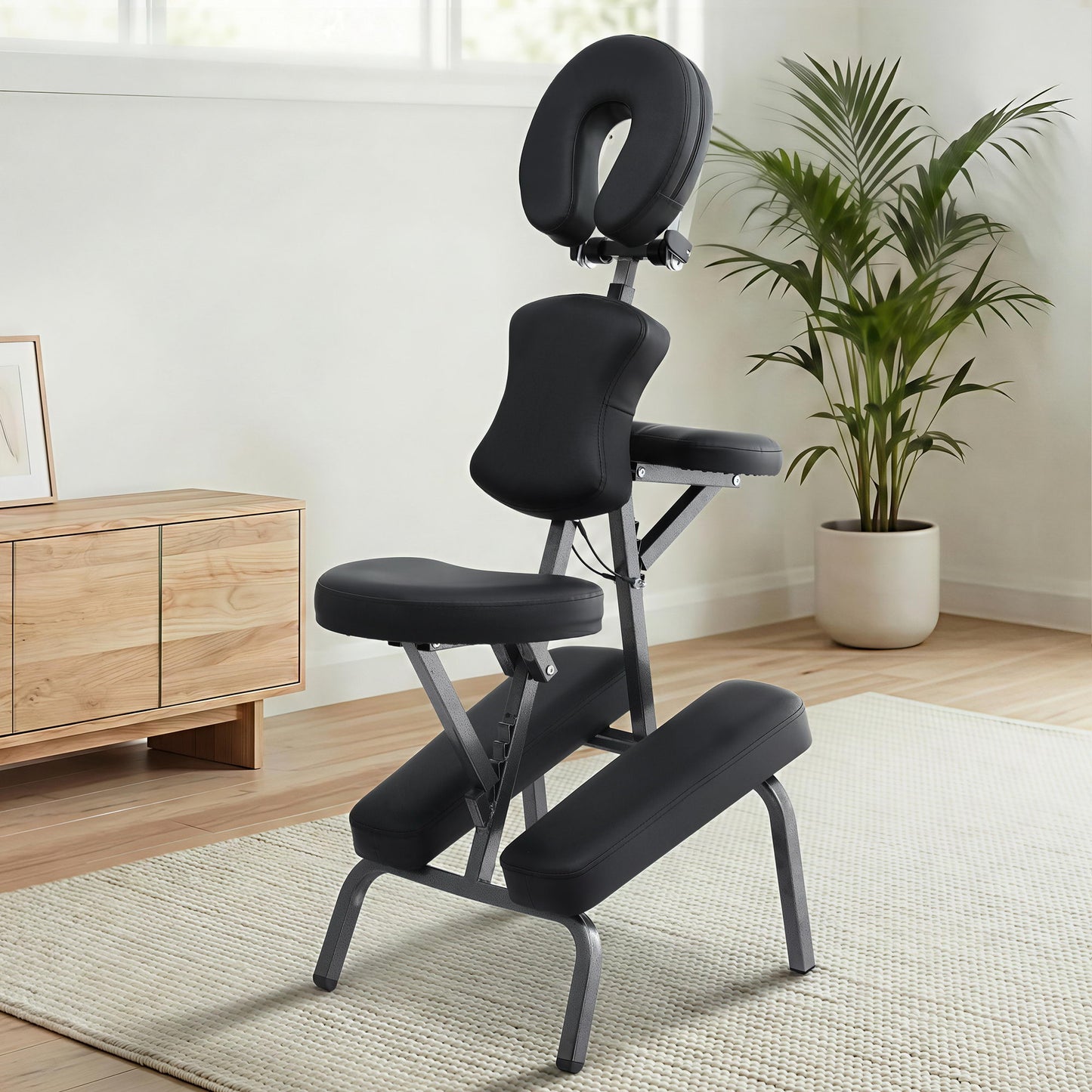 Zenses Portable Massage Chair Lightweight Folding Tattoo Lash Beauty Bed - Image 9