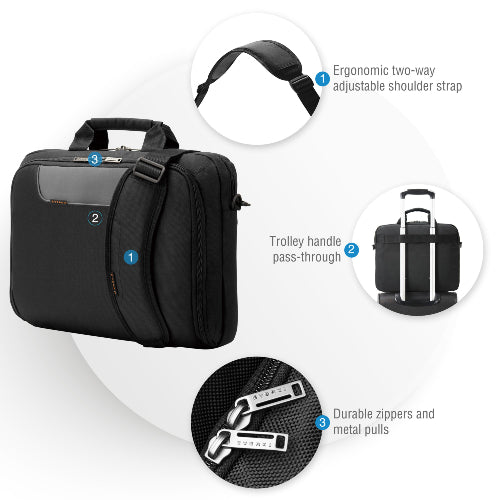 Everki 15.6' - 16' Advance Compact Bag shoulder strap, extra padded - Notebook Accessories - Image 3