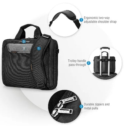 Everki 13.3' -  14' Notebook Case Advance, Non-Slip Shoulder Pad - Notebook Accessories - Image 3