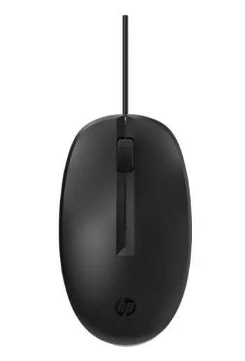 HP Connectwise Wired Desktop 125 Mouse Up to 1200 dpi Cable Length 180cm 3xButtons USB port Compa...