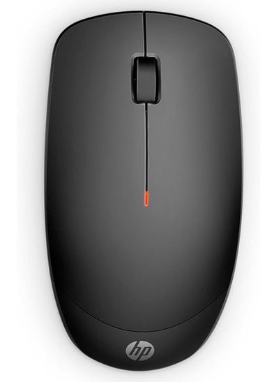 HP 235 Slim USB Optical Wireless Mouse - 2.4GHz 1600DPI 3 Buttons Red Optical Tracking Comfortabl...