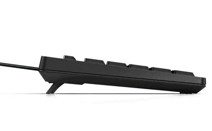 HP 125 Wired Keyboard - Compatible with Windows 10, Desktop PC, Laptop, Notebook USB Plug and Play Connectivity, Easy Cleaning 1YR WTY
