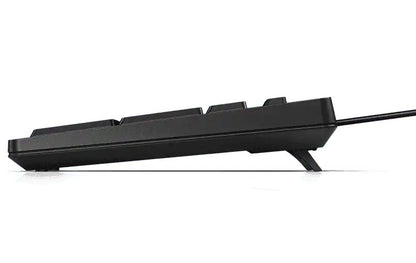 HP 125 Wired Keyboard - Compatible with Windows 10, Desktop PC, Laptop, Notebook USB Plug and Play Connectivity, Easy Cleaning 1YR WTY