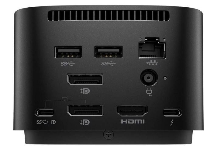 HP Dock G4 Thunderbolt 4 Docking Station - 280W Power Delivery 4xDisplays 2xDP 1xHDMI 4xUSB-A 2xU... - Image 2