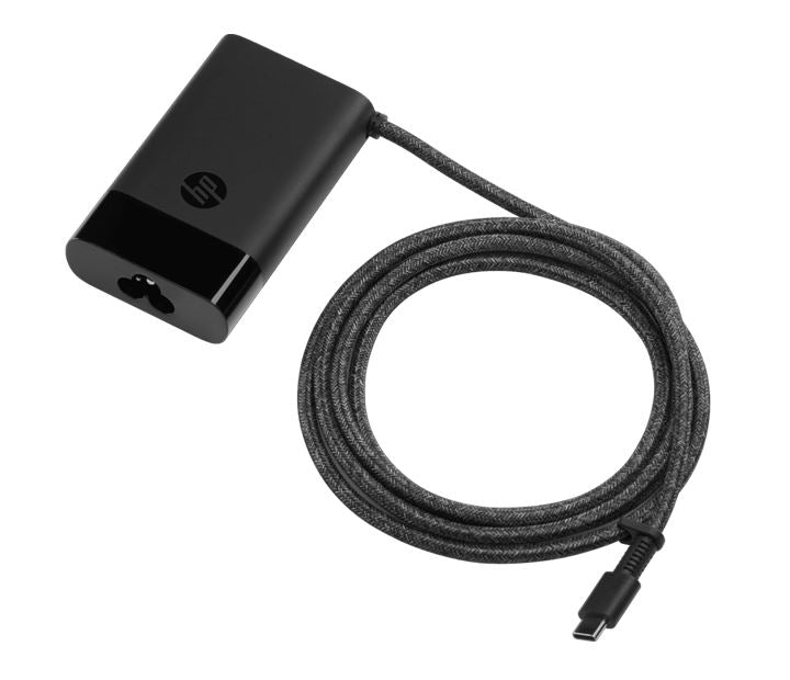 HP 65W USB-C Charger Laptop Travel AC Power Adapter for ProBook 440/450 EliteBook X360/630/640/65...
