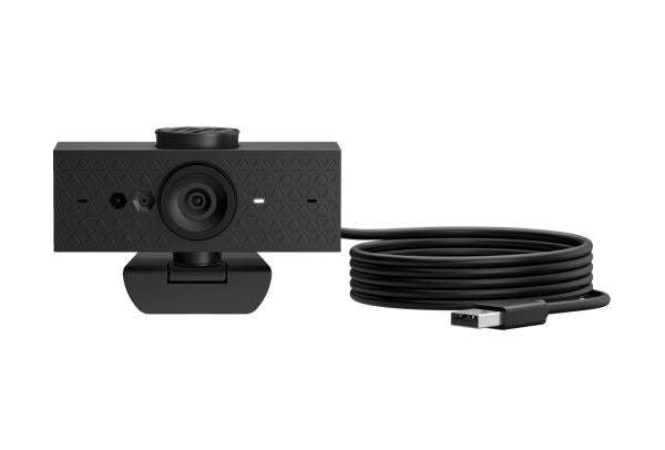 HP 620 FHD Webcam 1080P 4MP 90° Tilt Zoom Auto Focus Noise-Reducing Dual Mics Windows Hello Priva... - Image 2