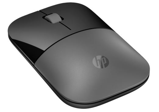 HP Wireless Mouse Z3700 Dual Silver ambidextrous design Optical Bluetooth USB-A Compatible with W...