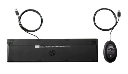 HP 320MK USB Wired Desktop Keyboard Mouse Combo Reduced-sized  Low-Profile Quiet Keys Easy Clean... - Image 3