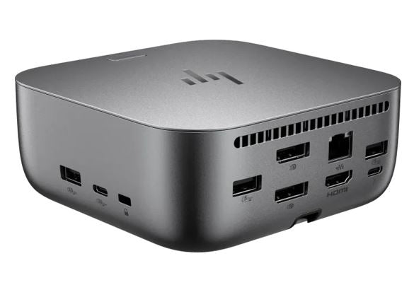 HP Dock G6 Thunderbolt 4 Docking Station - 100W Power Delivery 3xDisplays 2xDP 1xHDMI 3xUSB-A 2xU...