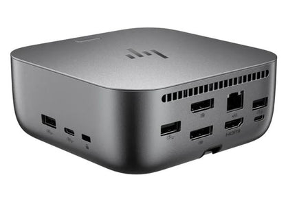 HP Dock G6 Thunderbolt 4 Docking Station - 100W Power Delivery 3xDisplays 2xDP 1xHDMI 3xUSB-A 2xU...
