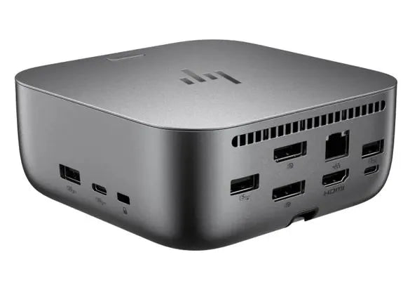 HP Dock G6 Thunderbolt 4 Docking Station - 100W Power Delivery 3xDisplays 2xDP 1xHDMI 3xUSB-A 2xU...
