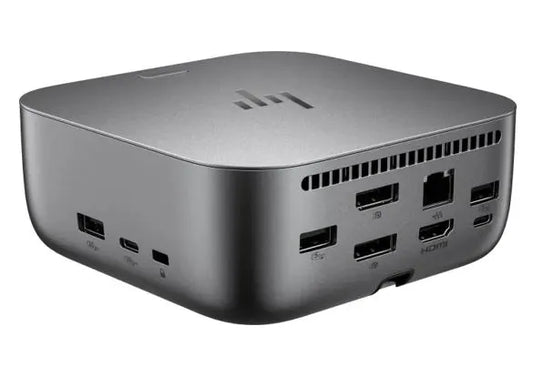 HP Dock G6 Thunderbolt 4 Docking Station - 100W Power Delivery 3xDisplays 2xDP 1xHDMI 3xUSB-A 2xU...