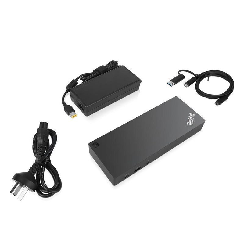 LENOVO ThinkPad Hybrid USB-C with USB-A Docking Station 135W 4K USB-C 2xHDMI 2xDP 3xUSB3.1 2xUSB2... - Image 4