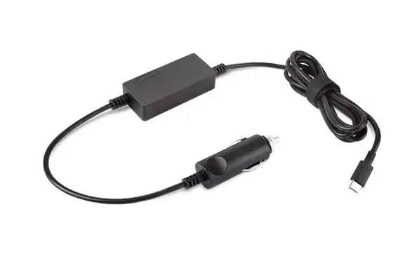 LENOVO 65W USB-C DC Travel Adapter Laptop Car Charger 1.8m Cable 140g Lightweight for Lenovo Thin...