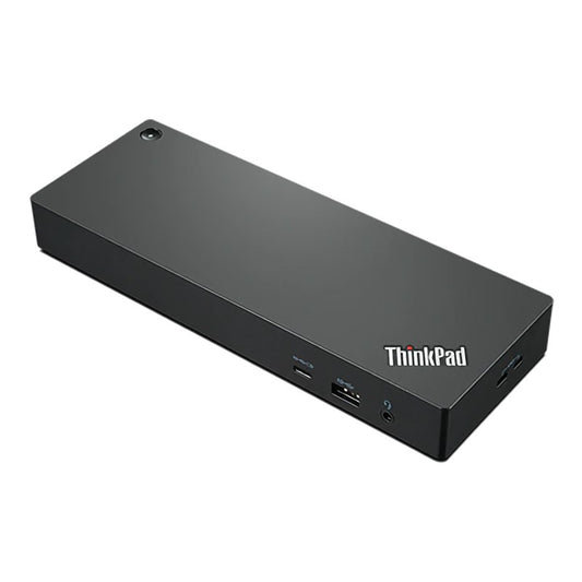 Lenovo ThinkPad Universal Thunderbolt 4 Dock Quad Display 1x HDMI 2.1, 2x DP 1.4, 1x ThunderBolt, 4x USB A, 1x USB C, 1x Gigabit Ethernet, 1x 3.5mm