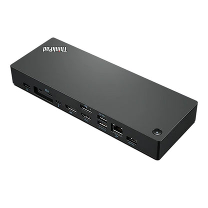 LENOVO ThinkPad Universal Thunderbolt 4 Dock - 1x HDMI 2.1, 2x DisplayPort, 4x USB, 1x USB-C, 1x  Gigabit Ethernet, 100W Power Delivery, Power Button
