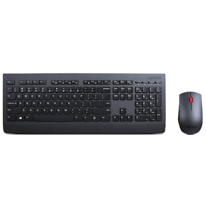 LENOVO Professional Wireless Keyboard  Mouse Combo Stylish Full-Size Slim 3-Zone with Number Pad...
