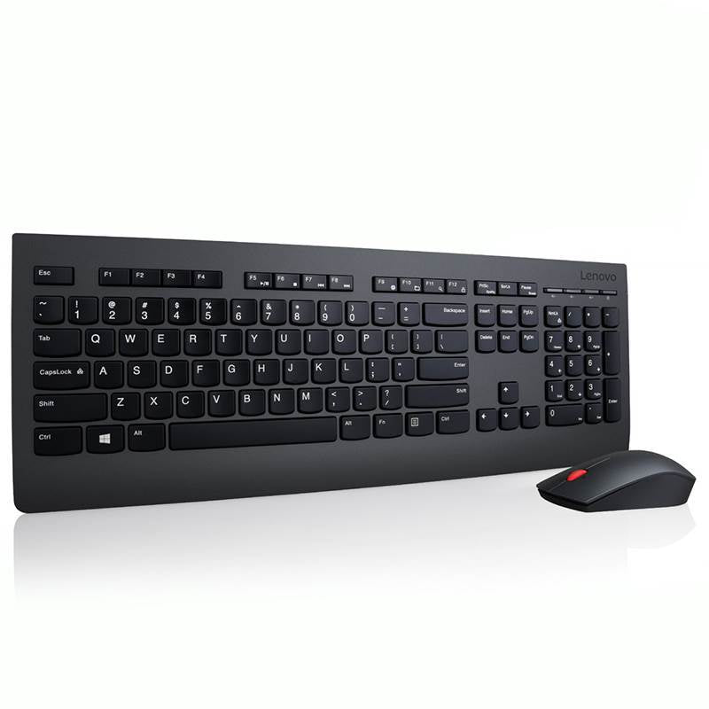 LENOVO Professional Wireless Keyboard  Mouse Combo Stylish Full-Size Slim 3-Zone with Number Pad... - Image 2