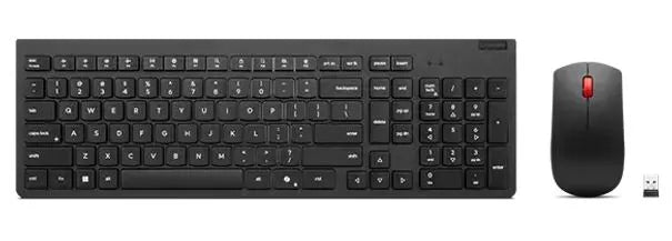LENOVO Essential Wireless Combo Keyboard  Mouse Gen2 AI - US English - Keyboards
