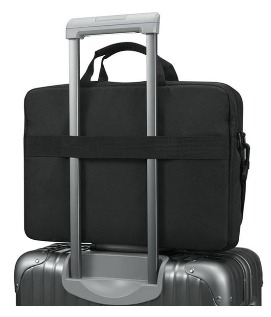 LENOVO Essentials 16' Toploader Bag Notebook Case - Classic Black Nylon Exterior, Dedicated Padde... - Image 3