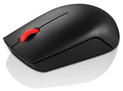 LENOVO Essentials Compact Wireless Mouse - 2.4 GHz Wireless via Nano USB, 1000 DPI, Optical sensor, Supported PC with USB port, 1 Year Warranty