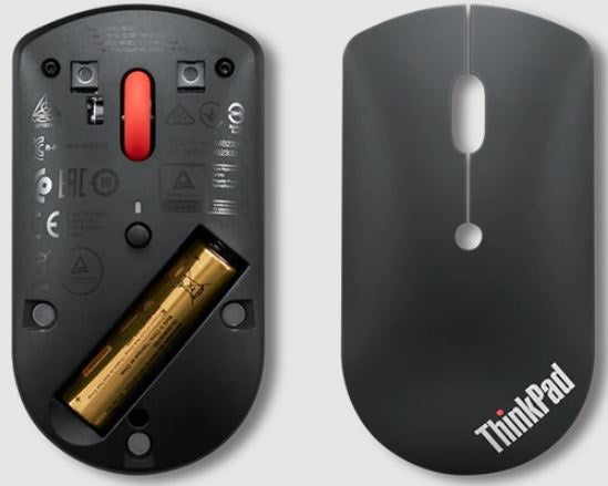LENOVO ThinkPad Bluetooth Silent Mouse - Dual-Host Bluetooth 5.0 to Switch Between 2 Devices,DPI... - Image 3