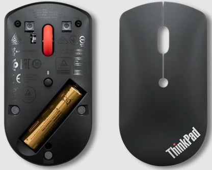 LENOVO ThinkPad Bluetooth Silent Mouse - Dual-Host Bluetooth 5.0 to Switch Between 2 Devices,DPI... - Image 3